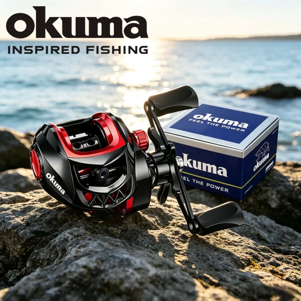 Abu Garcia Reel Max - Okuma Baitcasting Balıkçılık Makarası 7.2:1 Yüksek