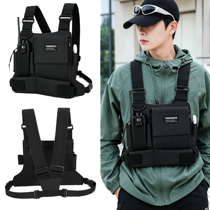 Fishing Vest - 2026 Yeni Göğüs Çantaları unisex Fonksiyonel