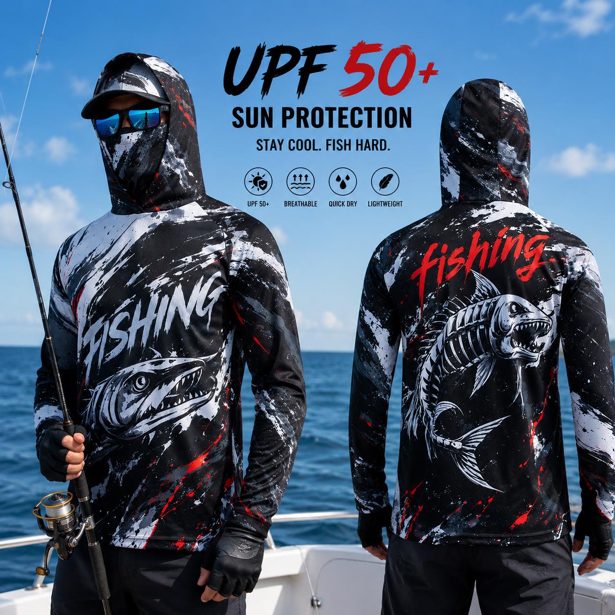 Açık Hava Güneş Korumalı Uzun  - Fishing Mask Sun Protection incelemesi ve fiyatı