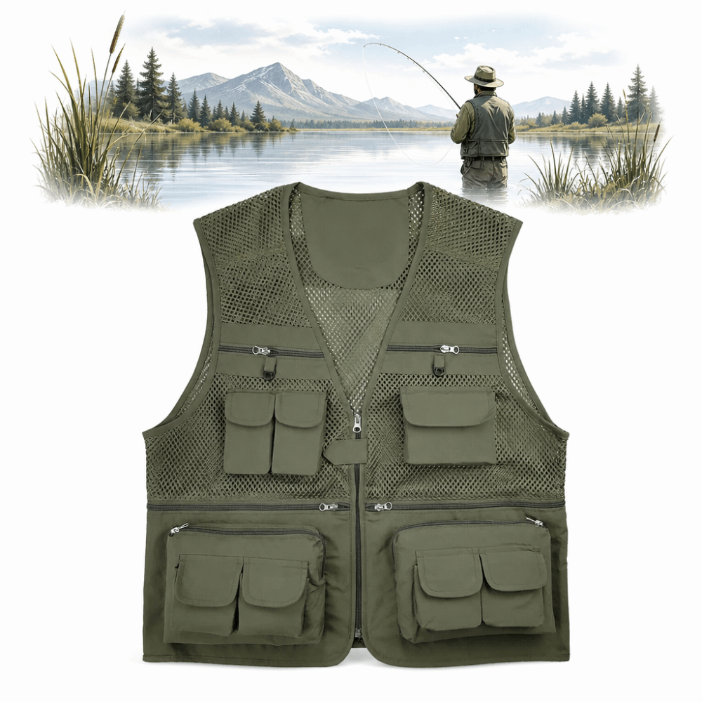 16 Cepli Dayanıklı Balıkçı Yel - Fishing Vest incelemesi ve fiyatı